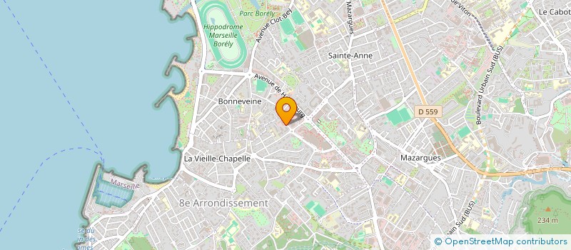localisation de l'entreprise SYNDIC COPROPRIETE LES JARDINS D ELSA à MARSEILLE