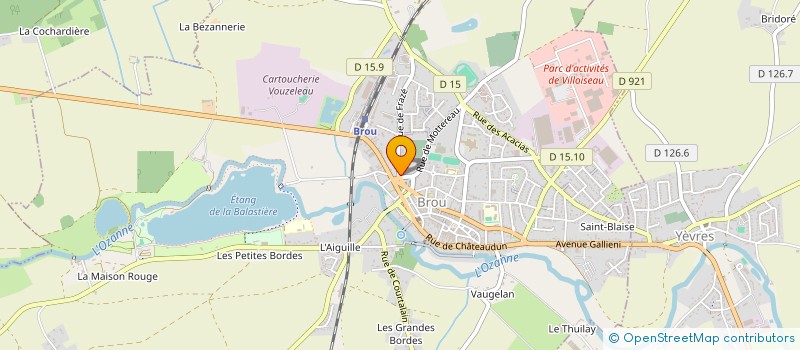 localisation de l'entreprise SYNDIC COPROPRIETE LES MARRONNIERS à BROU