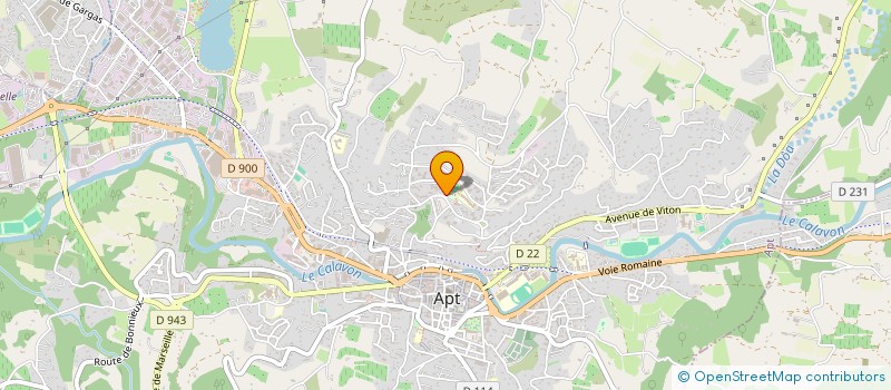 localisation de l'entreprise SYNDIC COPROPRIETE LES ROMARINS  APT