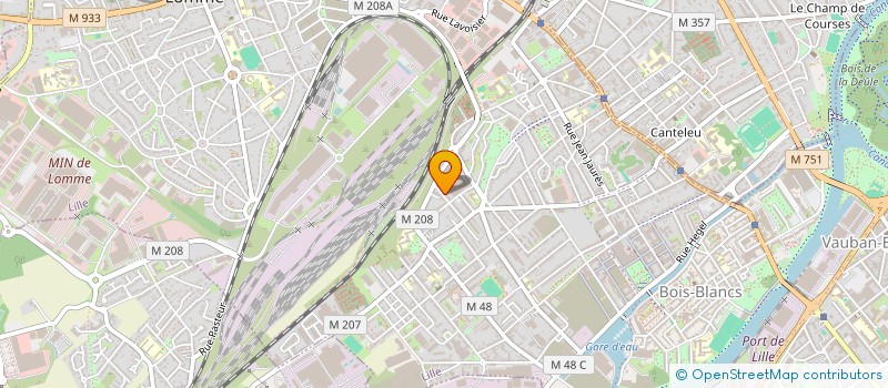 localisation de l'entreprise SYNDIC COPROPRIETE LILLE RENAISSANCE à LILLE