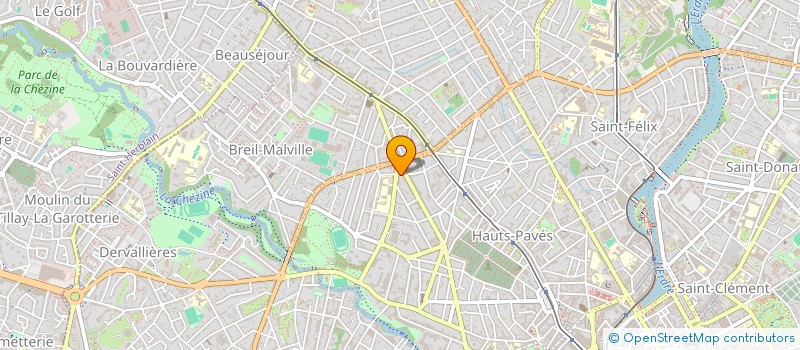 localisation de l'entreprise SYNDIC COPROPRIETE M LE BRUN CHRISTIAN à NANTES