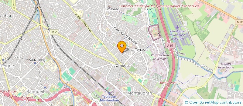 localisation de l'entreprise SYNDIC. COPROPRIETE MAL CLABEL à TOULOUSE