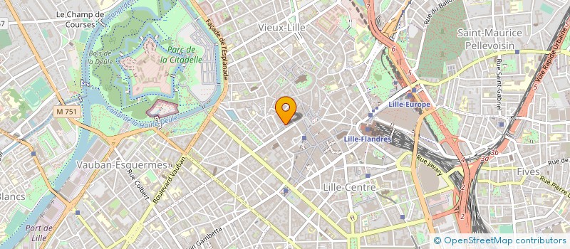 localisation de l'entreprise SYNDIC COPROPRIETE NOUVEAU SIECLE à LILLE