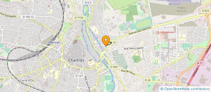 localisation de l'entreprise SYNDIC COPROPRIETE PARC GUILLAUME 2 à CHARTRES