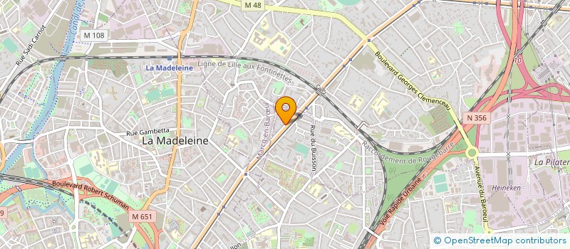 localisation de l'entreprise SYNDIC COPROPRIETE REPUBLIQUE  LILLE
