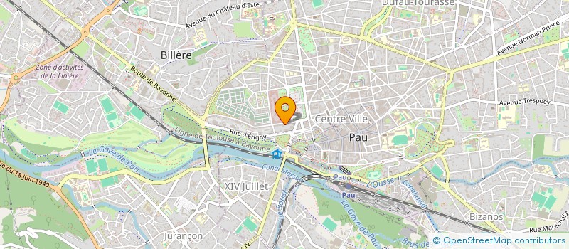 localisation de l'entreprise SYNDIC COPROPRIETE RES 29 RUE BAYARD à PAU