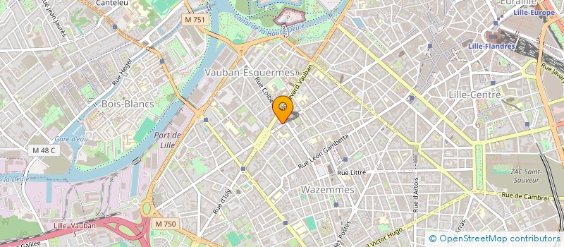 localisation de l'entreprise SYNDIC COPROPRIETE RES 306 R NATIONALE à LILLE