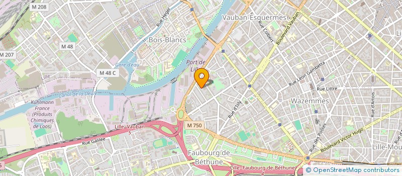localisation de l'entreprise SYNDIC COPROPRIETE RES A DE MUSSET à LILLE