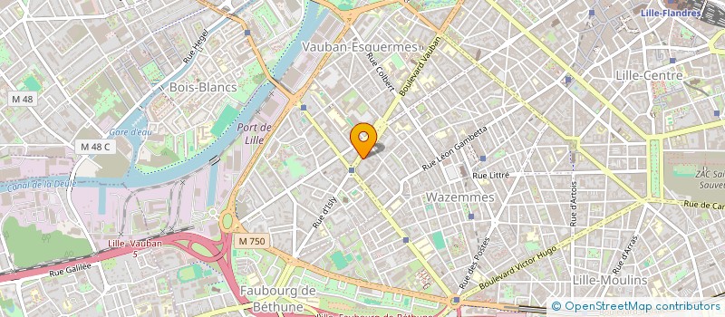 localisation de l'entreprise SYNDIC COPROPRIETE RES BIGO DANEL à LILLE
