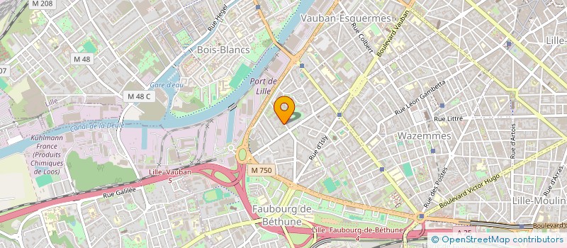 localisation de l'entreprise SYNDIC COPROPRIETE RES BONTE POLLET à LILLE