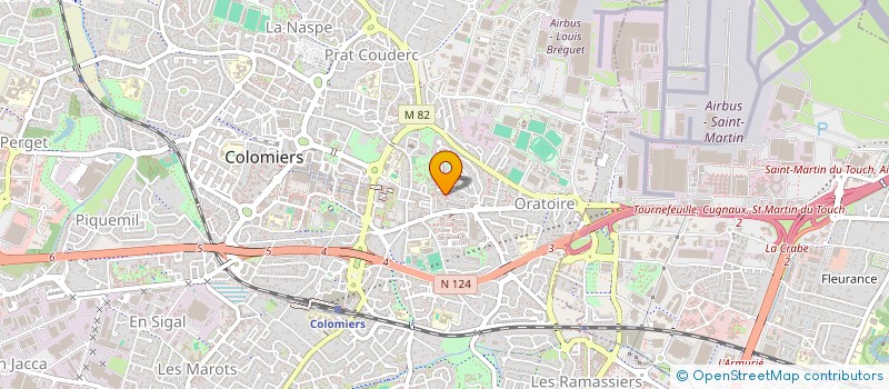 localisation de l'entreprise SYNDIC COPROPRIETE RES CAMARGUE à COLOMIERS