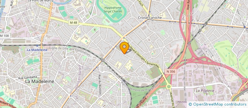 localisation de l'entreprise SYNDIC COPROPRIETE RES CAMPANULES à MARCQ-EN-BARŒUL