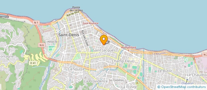 localisation de l'entreprise SYNDIC COPROPRIETE RES CAPELLA à SAINT-DENIS