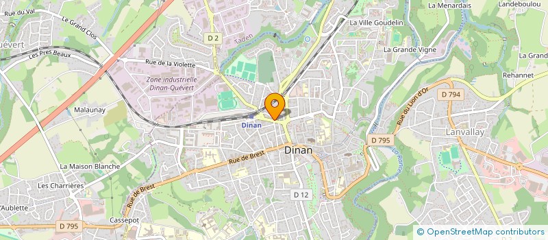 localisation de l'entreprise SYNDIC COPROPRIETE RES CARNOT  DINAN