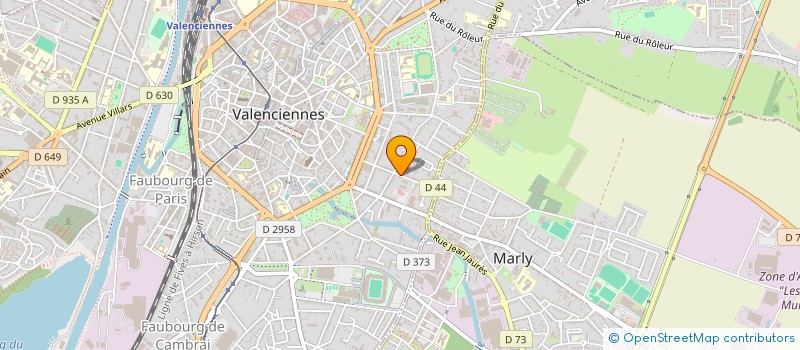 localisation de l'entreprise SYNDIC COPROPRIETE RES CARTIGNY EDMOND à VALENCIENNES