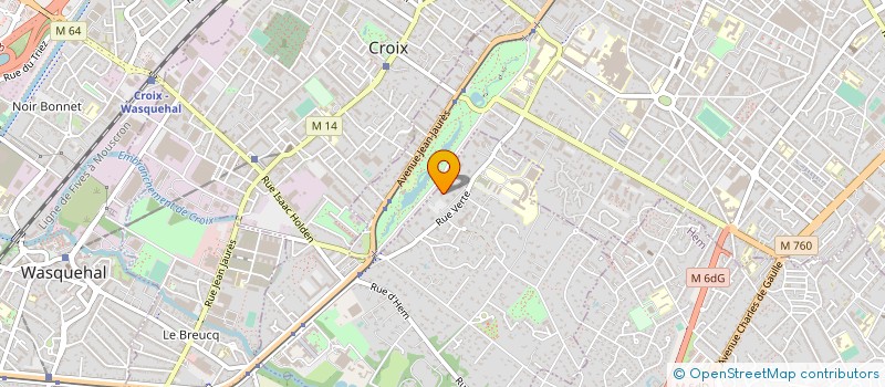 localisation de l'entreprise SYNDIC COPROPRIETE RES CASCADES II & III  CROIX