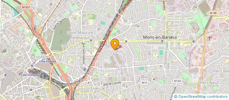 localisation de l'entreprise SYNDIC COPROPRIETE RES CESAR FRANCK à LILLE