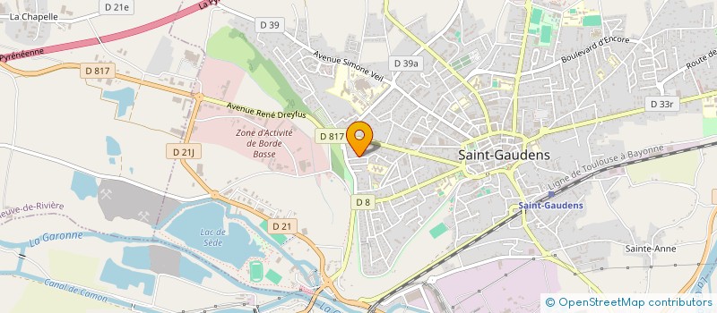 localisation de l'entreprise SYNDIC COPROPRIETE RES CLAIR LOGIS à SAINT-GAUDENS