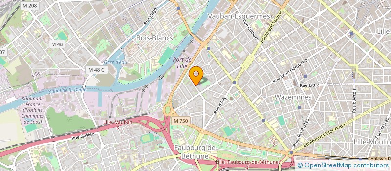 localisation de l'entreprise SYNDIC COPROPRIETE RES CLOS DU PRIEURE à LILLE