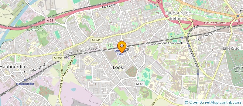 localisation de l'entreprise SYNDIC COPROPRIETE RES CONDORCET  LOOS