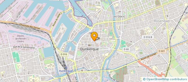 localisation de l'entreprise SYNDIC COPROPRIETE RES COUR COMMUNE à DUNKERQUE