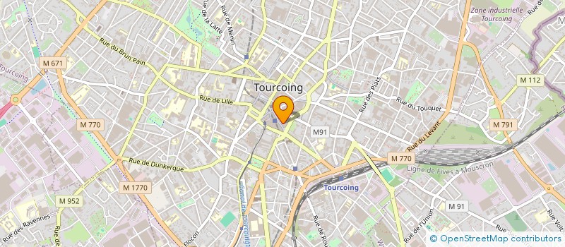 localisation de l'entreprise SYNDIC COPROPRIETE RES DE LA TOISON D OR  TOURCOING