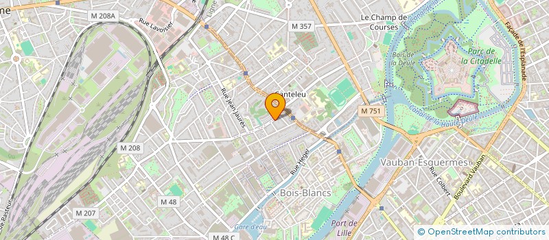 localisation de l'entreprise SYNDIC COPROPRIETE RES DESCARTES à LILLE