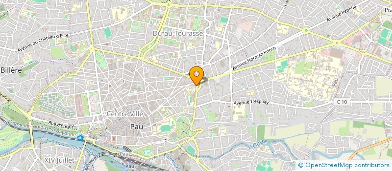 localisation de l'entreprise SYNDIC COPROPRIETE RES EDOUARD 7 à PAU