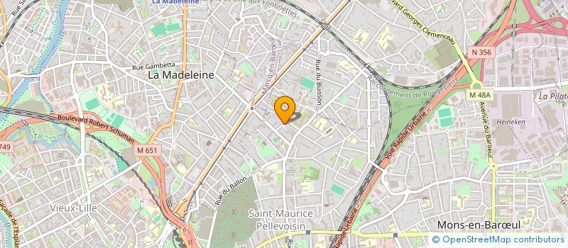 localisation de l'entreprise SYNDIC COPROPRIETE RES ERMITAGE à LILLE