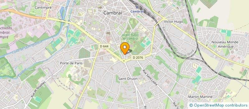 localisation de l'entreprise SYNDIC COPROPRIETE RES ESTORIL  CAMBRAI