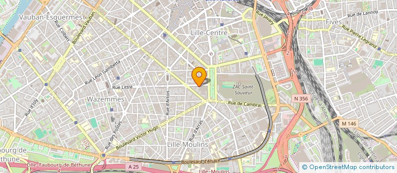 localisation de l'entreprise SYNDIC COPROPRIETE RES FRANKLIN à LILLE