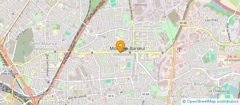 localisation de l'entreprise SYNDIC COPROPRIETE RES HOTEL DE VILLE II à MONS-EN-BARŒUL
