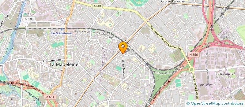 localisation de l'entreprise SYNDIC COPROPRIETE RES IMM ABBE BONPAIN à MARCQ-EN-BARŒUL