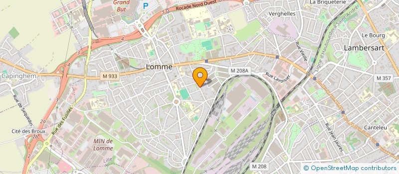 localisation de l'entreprise SYNDIC COPROPRIETE RES JARDINS DU BOURG à LILLE