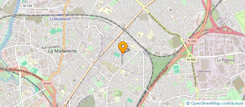 localisation de l'entreprise SYNDIC COPROPRIETE RES LA BUISSONNNIERE à MARCQ-EN-BARŒUL