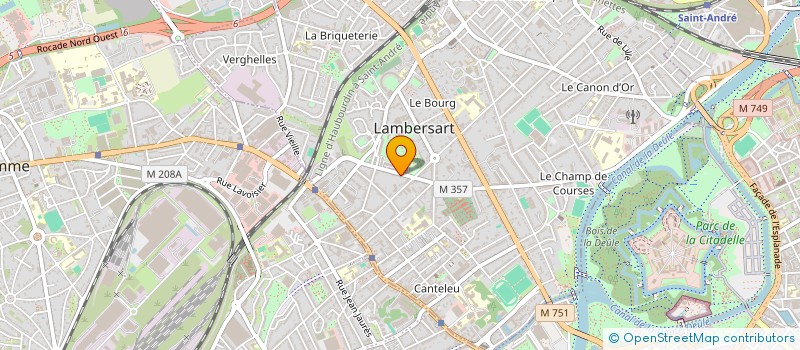 localisation de l'entreprise SYNDIC COPROPRIETE RES LA CARNOY à LAMBERSART
