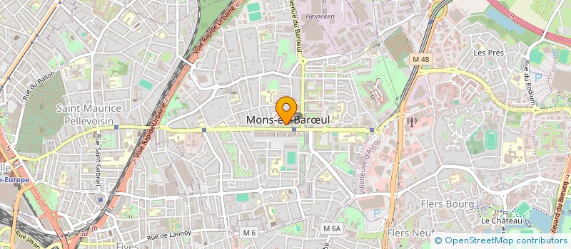 localisation de l'entreprise SYNDIC COPROPRIETE RES LA FREGATE à MONS-EN-BAROEUL