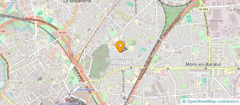 localisation de l'entreprise SYNDIC COPROPRIETE RES LA LOUVIERE à LILLE