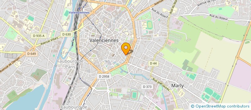 localisation de l'entreprise SYNDIC COPROPRIETE RES LA RHONELLE à VALENCIENNES