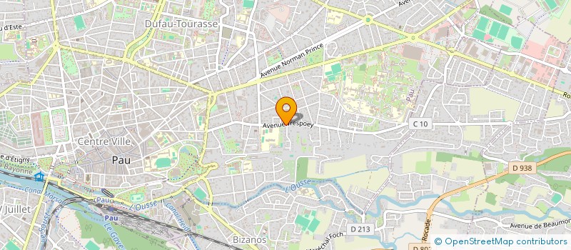localisation de l'entreprise SYNDIC COPROPRIETE RES LA TARENTE à PAU