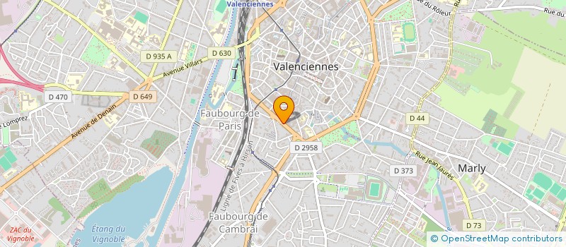 localisation de l'entreprise SYNDIC COPROPRIETE RES LA TOURETTE à VALENCIENNES
