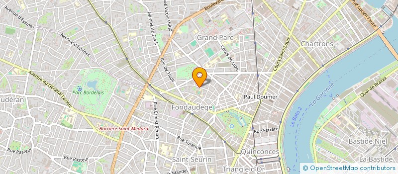 localisation de l'entreprise SYNDIC COPROPRIETE RES LASEPPE  BORDEAUX