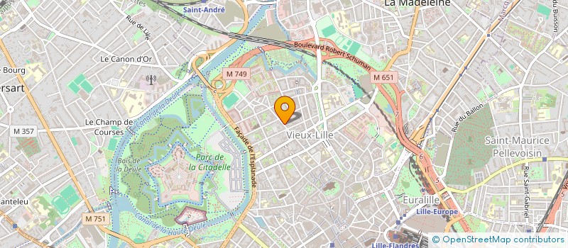 localisation de l'entreprise SYNDIC COPROPRIETE RES LE BERLIOZ à LILLE