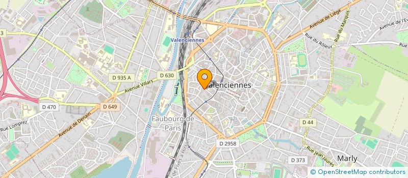 localisation de l'entreprise SYNDIC COPROPRIETE RES LE CARMEL à VALENCIENNES