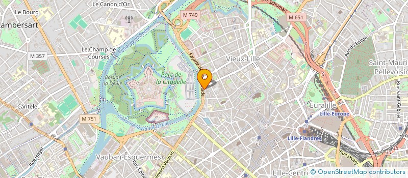 localisation de l'entreprise SYNDIC COPROPRIETE RES LE COMMODORE à LILLE
