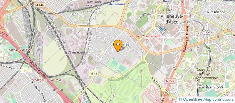 localisation de l'entreprise SYNDIC COPROPRIETE RES LE MANOIR à LILLE