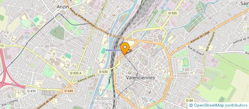 localisation de l'entreprise SYNDIC COPROPRIETE RES LE MITOUARD à VALENCIENNES