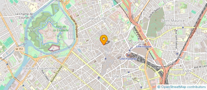 localisation de l'entreprise SYNDIC COPROPRIETE RES LEPELLETIER à LILLE