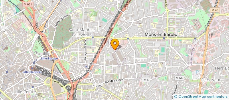 localisation de l'entreprise SYNDIC COPROPRIETE RES LES CHARMETTES à LILLE