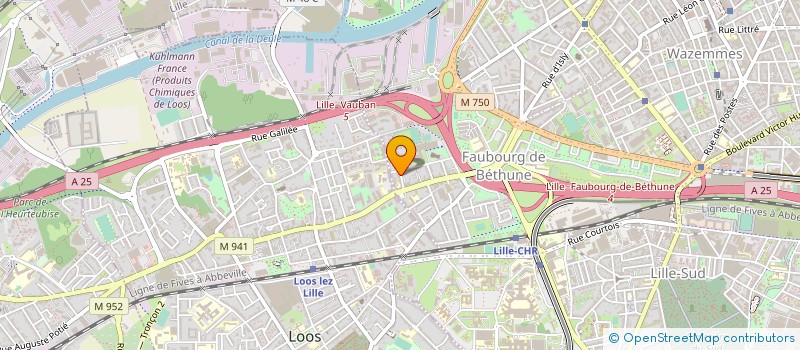 localisation de l'entreprise SYNDIC COPROPRIETE RES LES ORMES à LILLE